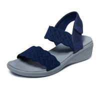 Skechers Arya - on the Rise - Sandalias para mujer, marino, 40 EU