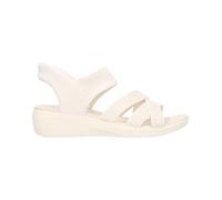 Skechers Arya, Sandalia Mujer, White, 39 EU