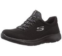 Skechers Athleisure, Zapatillas Mujer, Black, 38 EU