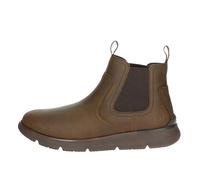 Skechers Augustino Paulo, Botas Cortas al Tobillo Hombre, Chocolate Leather, 42.5 EU