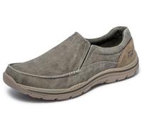 Skechers Avillo esperado para Hombre, Caqui, 8 X-Wide
