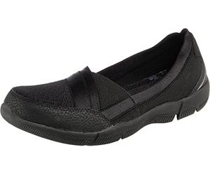 Skechers BE-LUX DAYLIGHTS, Mary Jane para Mujer, Black Mesh/ Durabuck/ Trim, 39 EU