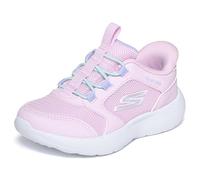 Skechers Niñas DYNA-Lite Sneaker, Pink, 23 EU