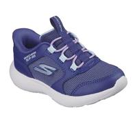 Skechers Bebé-Niñas Dyna-Lite Slip-In ENTRENADOR, Navy Synthetic/Textile, 23 EU