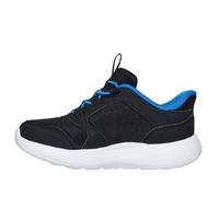 Skechers Bebé-Niños Dyna-Lite Turbo-Brisk Buddies Slip-In ENTRENADOR, Black Synthetic / Textile / Royal Trim, 25 EU