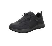 Skechers Benago Hombre, Zapatos deportivos Hombre, Navy Waterproof Leather, 43 EU