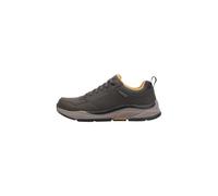 Skechers Benago Hombre, Zapatos deportivos Hombre, Olive Waterproof Leather, 42 EU