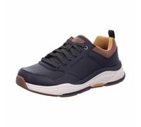 Skechers BENAGO TRENO, Zapatillas para Hombre, Black Leather, 44 EU