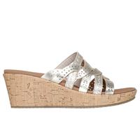 Skechers Beverlee - New Resort en Oro, talla 36, Vegan