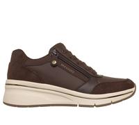 Skechers Billion Flex - Luxe Up en Chocolate, talla 37.5
