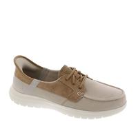 Skechers Slip-ins: On-The-GO Flex - Palmilla en Taupe, talla 36.5, Vegan