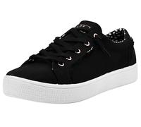 Skechers Bobs 113328 P, Zapatillas Mujer, Black Canvas/Trim, 40 EU