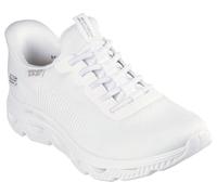 Skechers Bobs ARC Waves, Zapatillas Mujer, White Engineered Knit, 39 EU