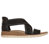 Skechers BOBS Arch Fit Oasis - Cozy Glam en Negro, talla 39, Vegan
