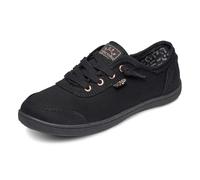 Skechers Bobs B Cute, Sneaker Mujer, Black Canvas/Trim, 41 EU