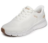 Skechers Bobs B Flex 2.0 - Tenis para Hombre, Punto Blanco, Talla 8