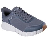 Skechers Bobs B Flex 2.0, Zapatillas Hombre, Charcoal Engineered Knit, 42.5 EU