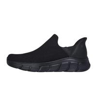 Skechers Bobs B Flex Borde Resilient Edge Manos Libres, Zapatillas Hombre, Tela Negra, 43 EU