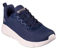 Skechers Bobs B Flex Esencia Visionaria, Zapatillas de Deporte Mujer, Tejido Azul Marino, 39.5 EU