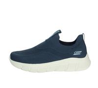 Skechers Bobs B Flex-Frigid Edge, Zapatillas Hombre, Navy Knit, 42 EU