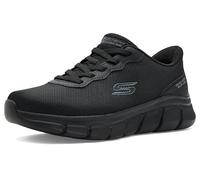 Skechers Bobs B Flex-Glacial Edge Slip-ins - Tenis para hombre, Negro/Negro, 6.5