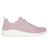 SKECHERS Bobs B Flex Lo-Lace Up, Zapatillas Mujer, Satén Rubor, 37.5 EU