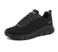 Skechers, Bobs B Flex Visionary Essence Mujer, Black Knit, 38.5 EU