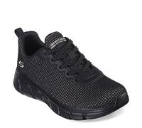 Skechers Bobs B Flex-Visionary Essence - Tenis para Mujer, Negro Multi, 41 EU