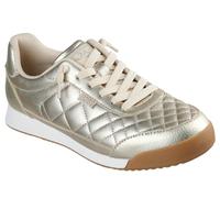 Skechers Bobs Billie Wild Comfort, Zapatillas Mujer, Gold PU, 36 EU