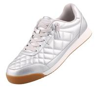 Skechers Bobs Billie Wild Comfort - Tenis para Mujer, Color Plateado, Talla 5.5 de Reino Unido, Silver, 38.5 EU