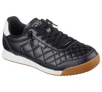 Skechers Bobs Billie Wild Comfort, Zapatillas Mujer, Black PU, 36 EU