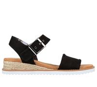 Skechers BOBS Desert Kiss - Adobe Princess en Negro, talla 39.5, Vegan