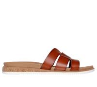 Skechers BOBS Desert Kiss Low - Peak Look en Castaña, talla 40, Vegan