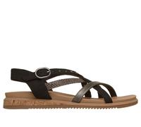 Skechers BOBS Desert Kiss Low - Seaside Sling en Negro, talla 38, Vegan