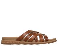 Skechers BOBS Desert Kiss Low - Sunny Strolls en Castaña, talla 36, Vegan