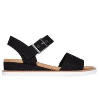 Skechers BOBS Desert Kiss - Serendipitous en Negro, talla 39.5, Vegan