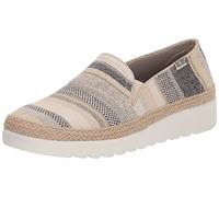 Skechers Bobs Flexpadrille Hi-Serene - Plataforma de Altura para Mujer, Azul Marino Multi, 36.5 EU