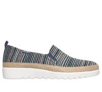 Skechers BOBS Flexpadrille HI - Stripe Hype en Navy, talla 37, Vegan