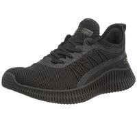 Skechers Bobs Geo New Aesthetics, Zapatos deportivos Mujer, Black Knit/ Synthetic Trim, 37 EU