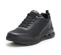 Skechers Bobs Glide Step ARC Waves 2.0-Class Rank, Zapatillas Hombre, Negro, 39 EU