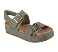 Skechers Bobs Misty Kiss - Sandalias para mujer, verde oliva, 39 EU
