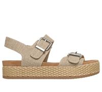 Skechers BOBS Misty Kiss - Summer Stroll en Natural, talla 38, Vegan