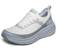Skechers Bobs Skillz - Tenis para Mujer, Color Blanco y Azul, Talla 36