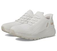 Skechers Zapatos sin cordones para mujer Bobs Sparrow 2.0 - Lucky Run, Blanco sucio, 38.5 EU