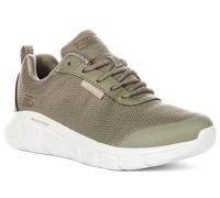 Skechers Bobs Sport B Flex Vegano Confort Malla Mujer Trainer En Oliva EU37-41