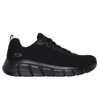 Skechers Bobs Sport Women's Sneakers - Visionary Essence Lace-up, Vegan & Washable, B Flex Mujer, Black Knit, 39 EU