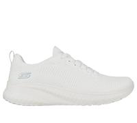Skechers Bobs Squad Chaos Face Off, Zapatillas de Deporte Mujer, White Engineered Knit, 37 EU