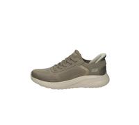 Skechers Zapatillas de hombre Bobs Squad Chaos Solid Step Vegan Taupe oscuro EU 45