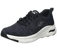 Skechers Arch Fit Infinite Adventure, Zapatillas Mujer, Black, 37 EU