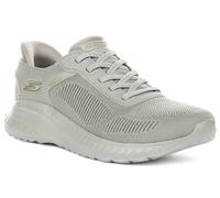 Skechers Bobs Sport Squad Vegan Slip On Womens Trainer En Oliva UK 4 - 7